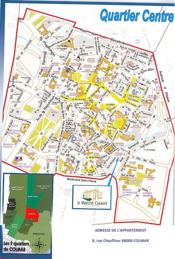 Appartements Chauffour - Colmar Centre 外观 照片